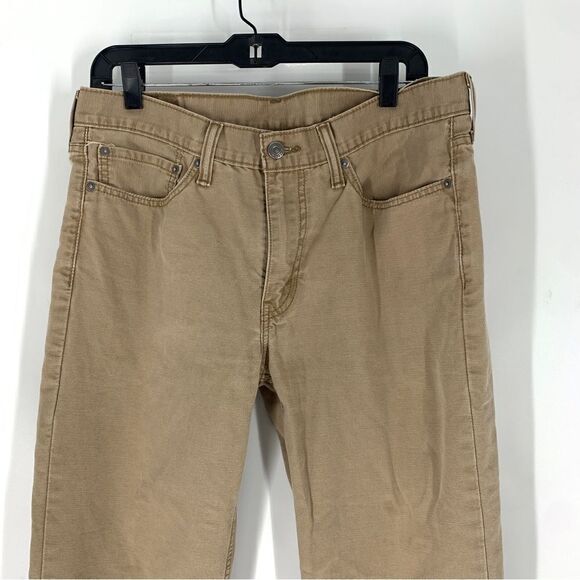 Levi’s 514 Men’s Sz 34/30 Tan Slim Straight Leg Jeans - Picture 11 of 11